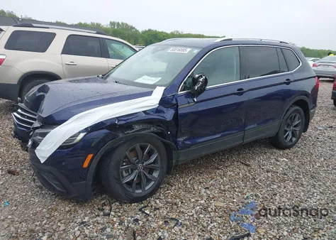 2022 Volkswagen Tiguan 2.0T Se из США, поврежденный, VIN 3VV2B7AX8NM098143